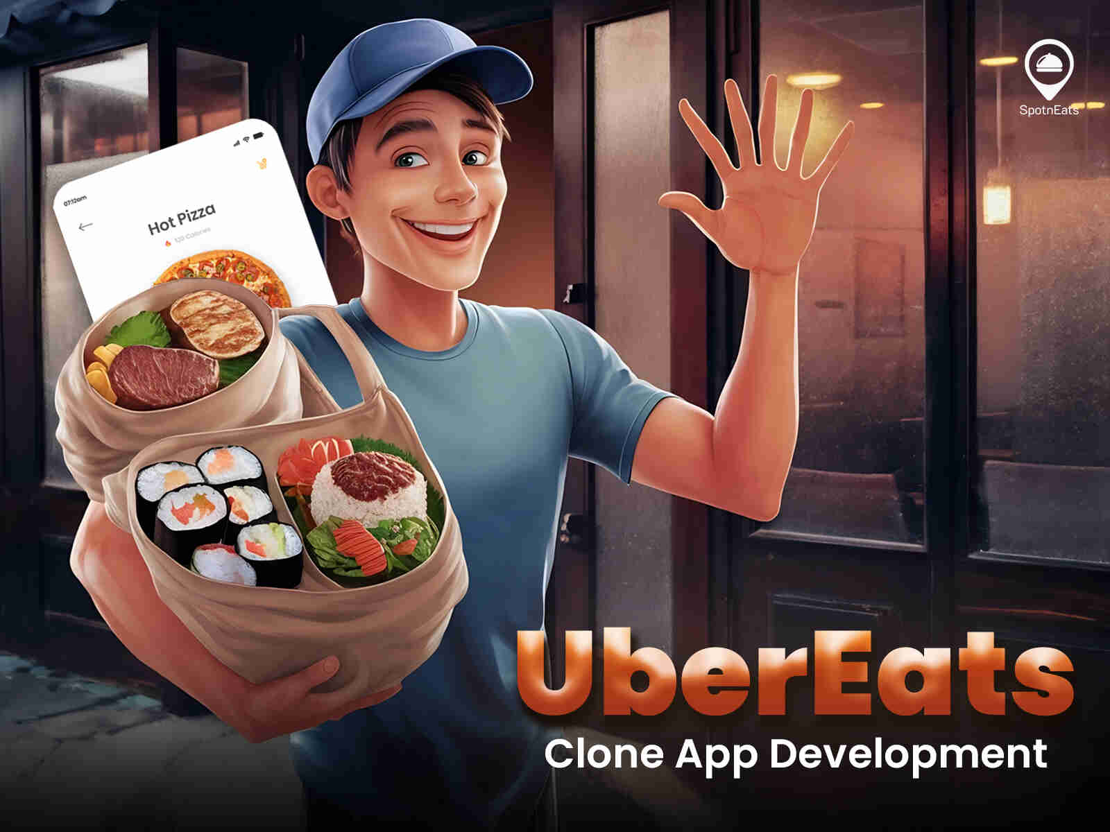 Kickstart Your Food Delivery Business With Spotneats’ Ubereats Clone App